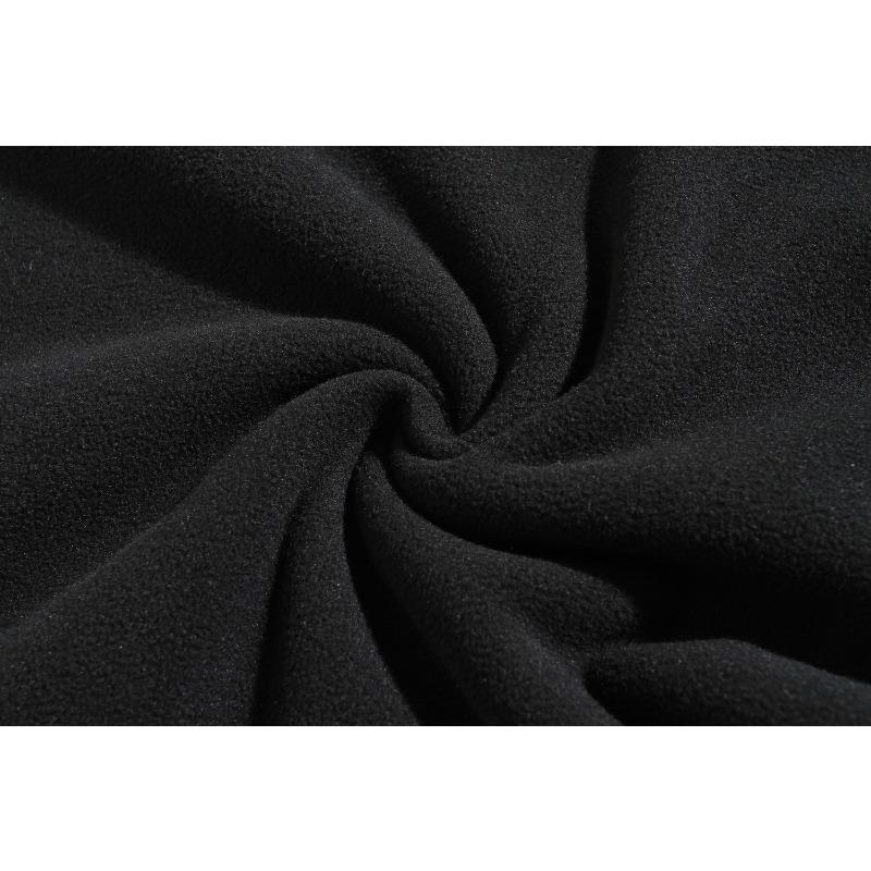 Trendy Shaker Standing Collar Semi-Zip Long Sleeve Sweatshirt Casual Solid Color Men Moisture Wicking Comfortable Fit Skin-friendly Breathable Tops