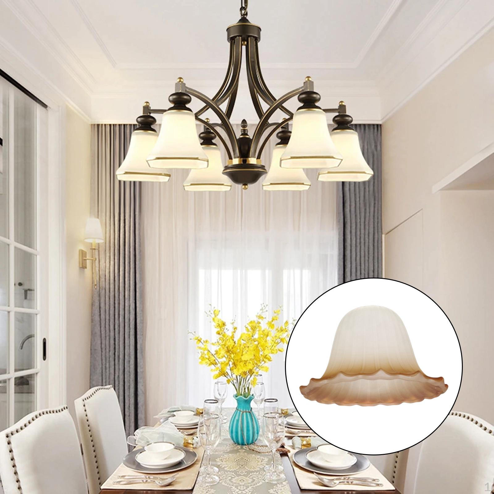 Modern Style Lamp Shade Glass Chandelier Shades Cover for Wall Light Fixture