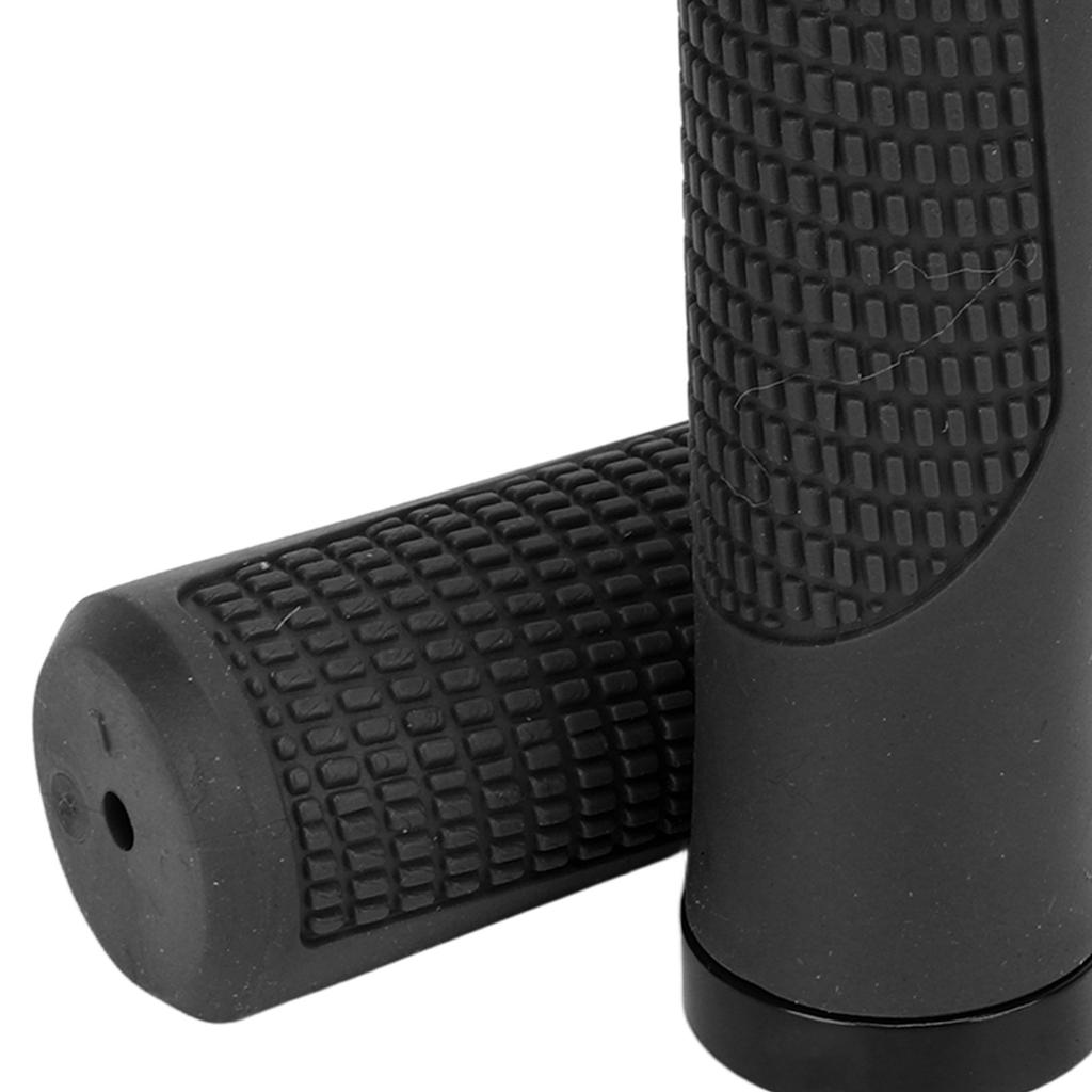 2 PCS Bike Rubber Handlebar Grips Anti Slip Handlebar Cover Shockproof Mountain Bike Handles