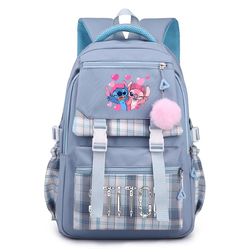 Summer Printed Backpack Junior High School Student High School Student Male Female Student School Bag