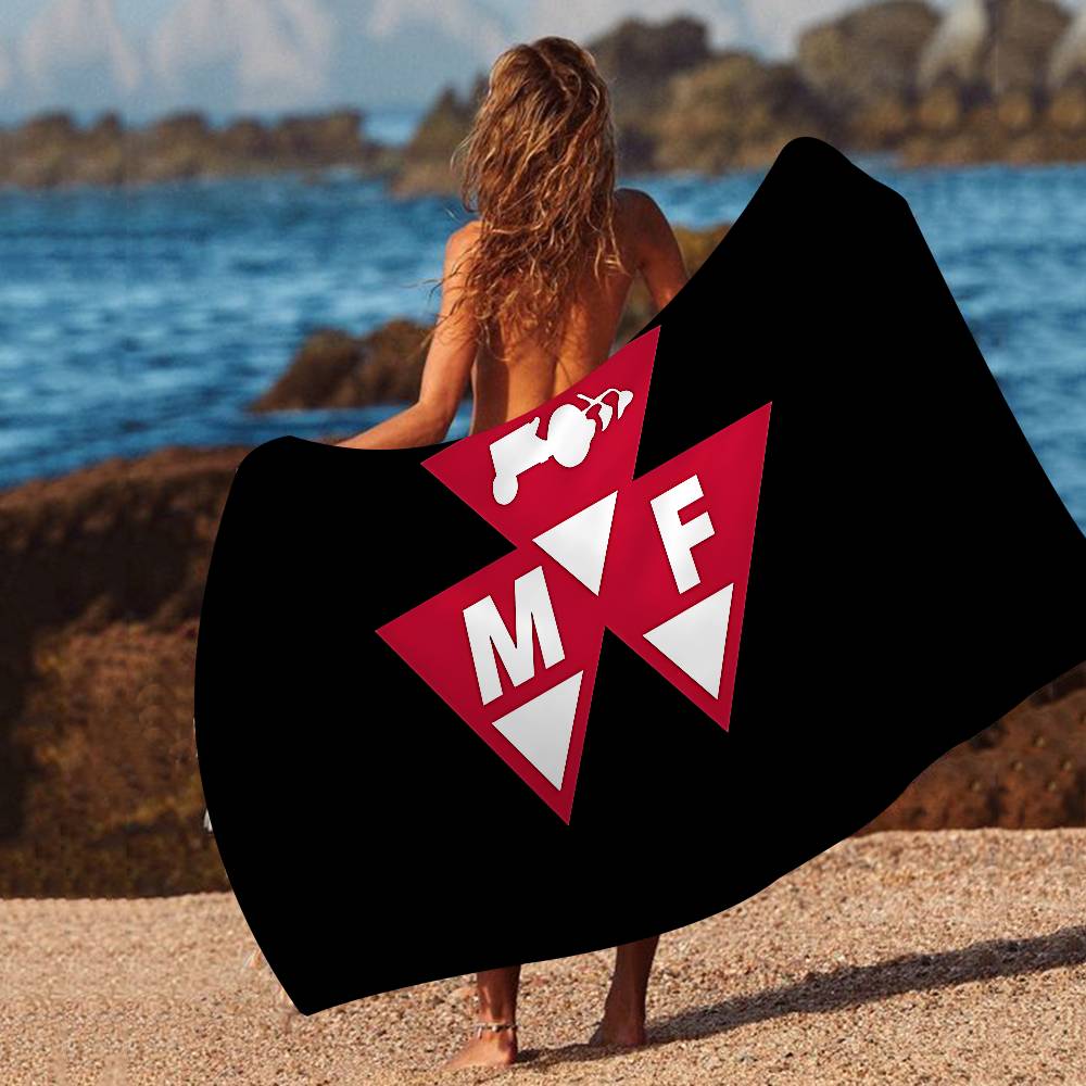 Kaufe M-Massey F-Ferguson Strandtuch Bunte Badetücher Für Mädchen Mikrofaser Schnelltrocknend Individuell Sandfrei Strand Yoga Spa Fitnessstudio Pool zum Preis ab 23