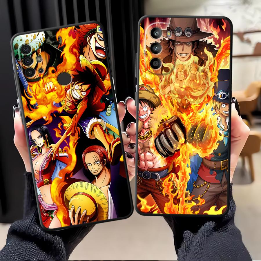 Cool Luffy ACE Funda Phone Cover Case for Moto Edge 20 30 S30 Pro X30 Pro