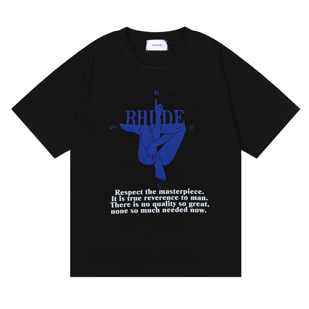 5016 Summer Men Women Body Yoga Compass Pattern Print Boxy Oversized Cotton Tee 100% Cotton T-shirt S чёрный