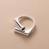 925 Sterling Silver Unique Simple Ring For Women Jewelry Finger Open Vintage Handmade Ring Allergy For Party Birthday Gift