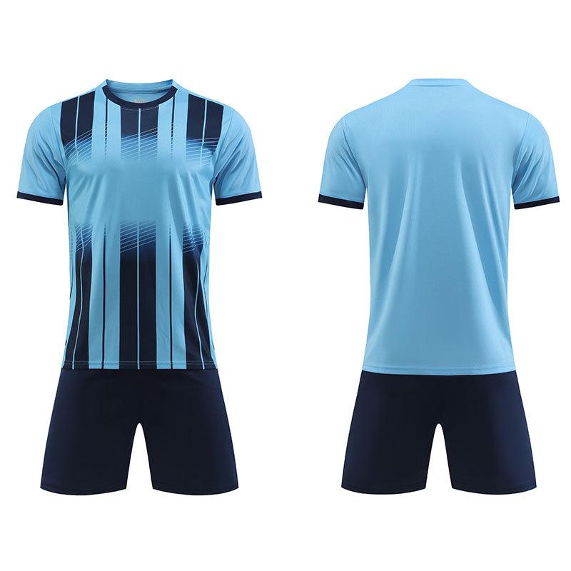 New Football Jersey Set Quick-drying Breathable Short-sleeved Adult Football Jersey Training Jersey Team Jersey Sportswear
