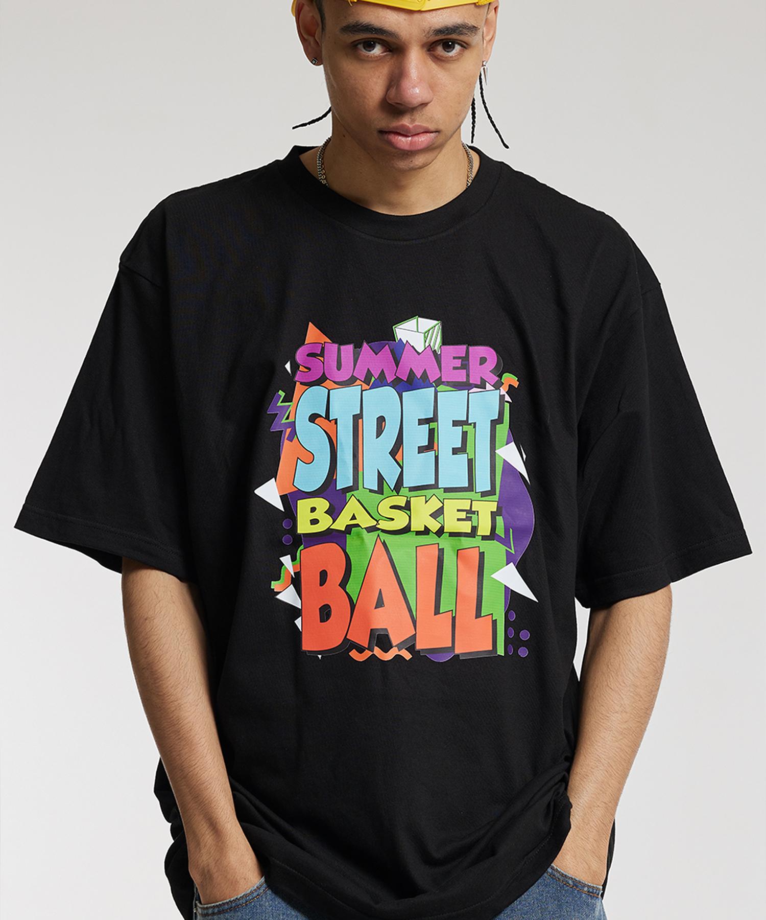 Cream Soda Lab Summer Street Basketball White Men S Can T Jump Black Xxl