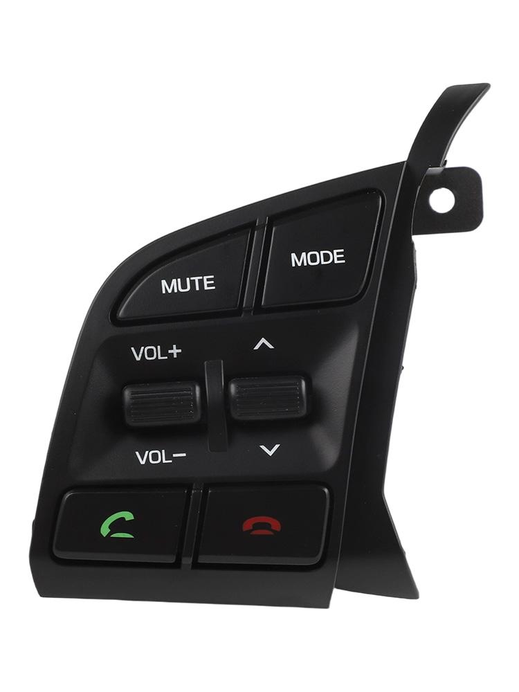 Left Steering Wheel Control Switch Button for Hyundai Tucson 2015 2018 Models with OEM Number 96710D35004X ABS Material