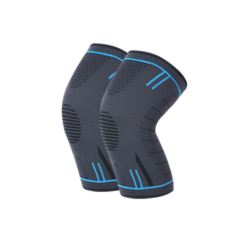 

Высокоэластичный спортивный наколенник Four Seasons - Компрессионный рукав против скольжения для велоспорта, бега и фитнеса. Large