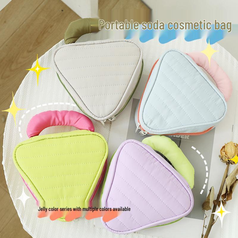 2024 Luxury Color Block Makeup & Toiletry Travel Bag - Large Capacity, High-End Design, Portable Storage with Premium Style