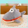 Original Shark Plush Toy Soft Captain Shark Stuffed Animal Pillow For Kids Companion