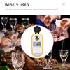 Digital Brix Refractometer LCD Display Alcohol Refractive Index Tester High Accuracy for Spirit Alcohol Volume Percent