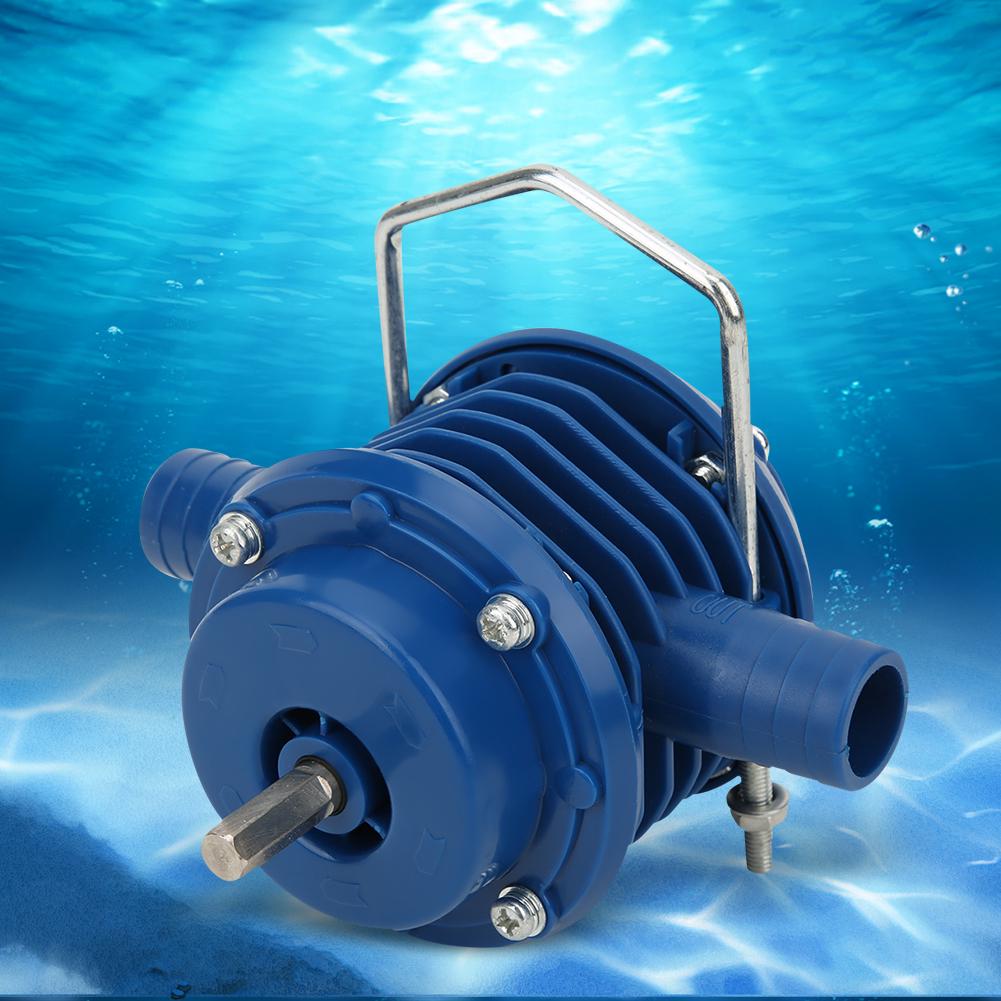 Mini Portable Self Priming Centrifugal Water Pump Household Garden Electric Hand Drill Pump