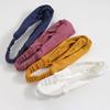 1pcs New Headband Women Solid Color Knotted Hairband knitting Hair Hoop Girls Retro makeup Hair Accessories