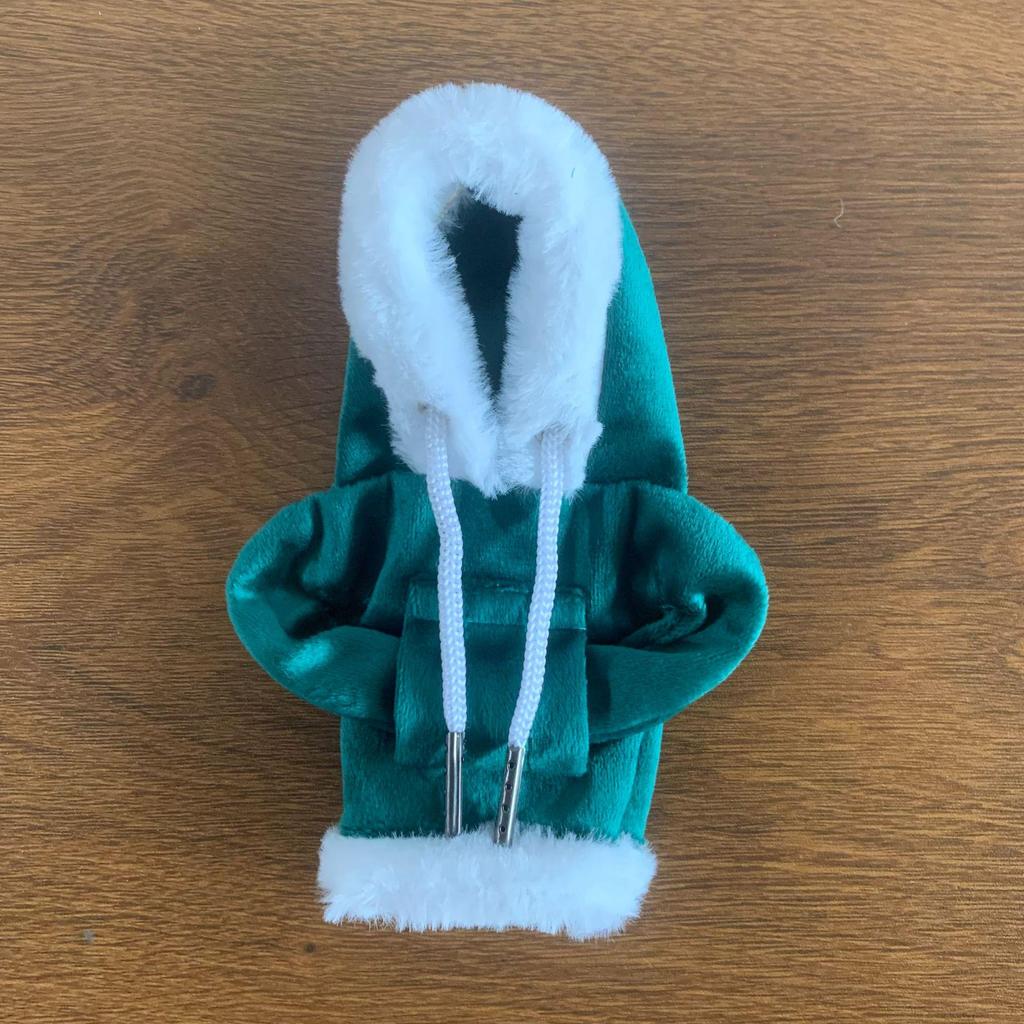 Weihnachts-Pulloverbezug für den Schalthebel im Auto: Warme, staubdichte, festliche Innendekoration