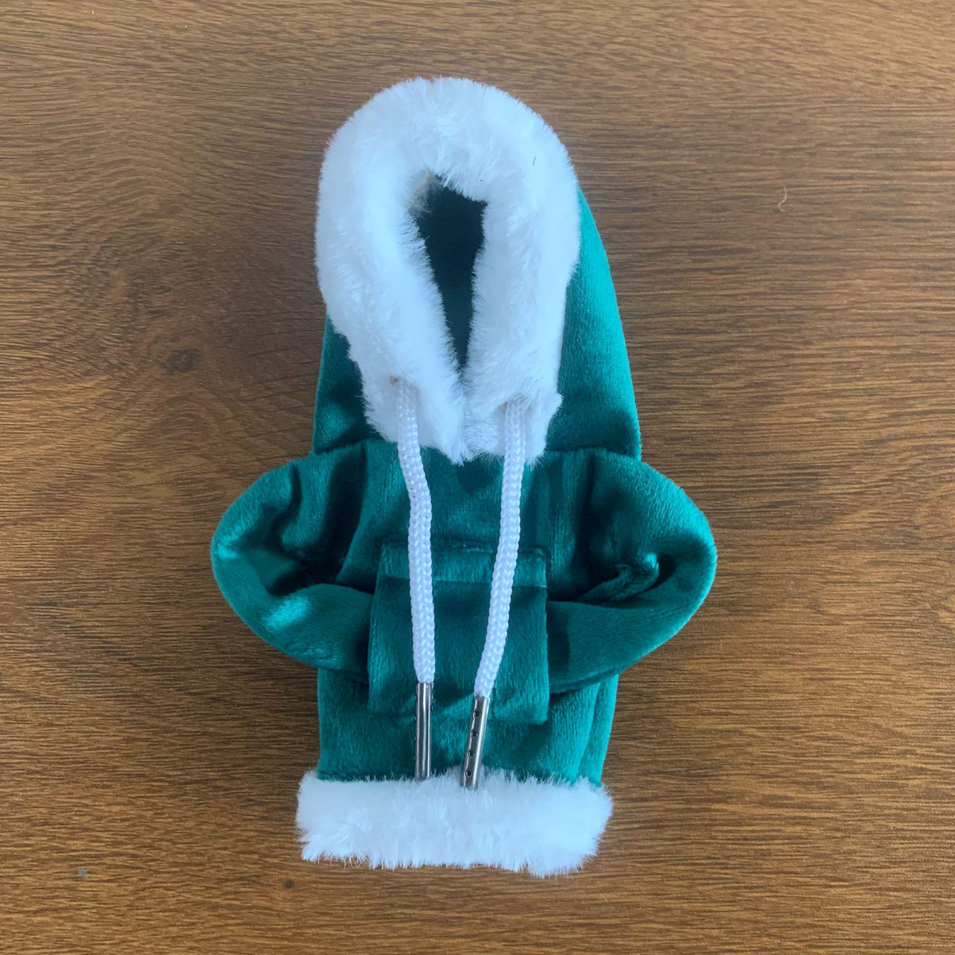 

Рождественский чехол на свитер с рычагом переключения передач автомобиля: Теплый, пыленепроницаемый, праздничный декор интерьера зелёный