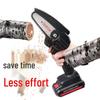 Cordless Handheld Mini Electric Chainsaw for Woodworking & Gardening