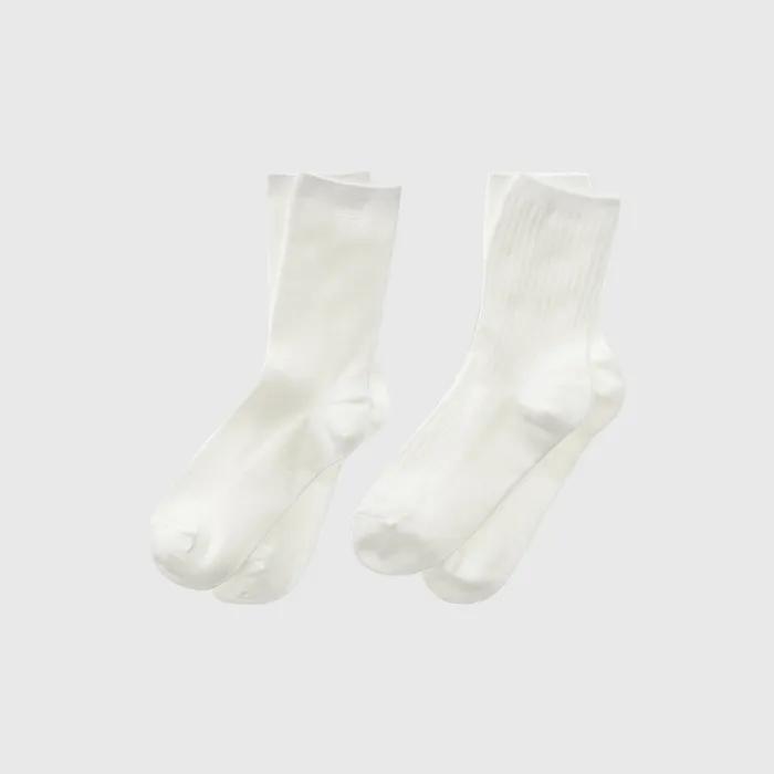 Lana Crew Socks 2-Set / LANA CREW SOCKS 2SET_3colors