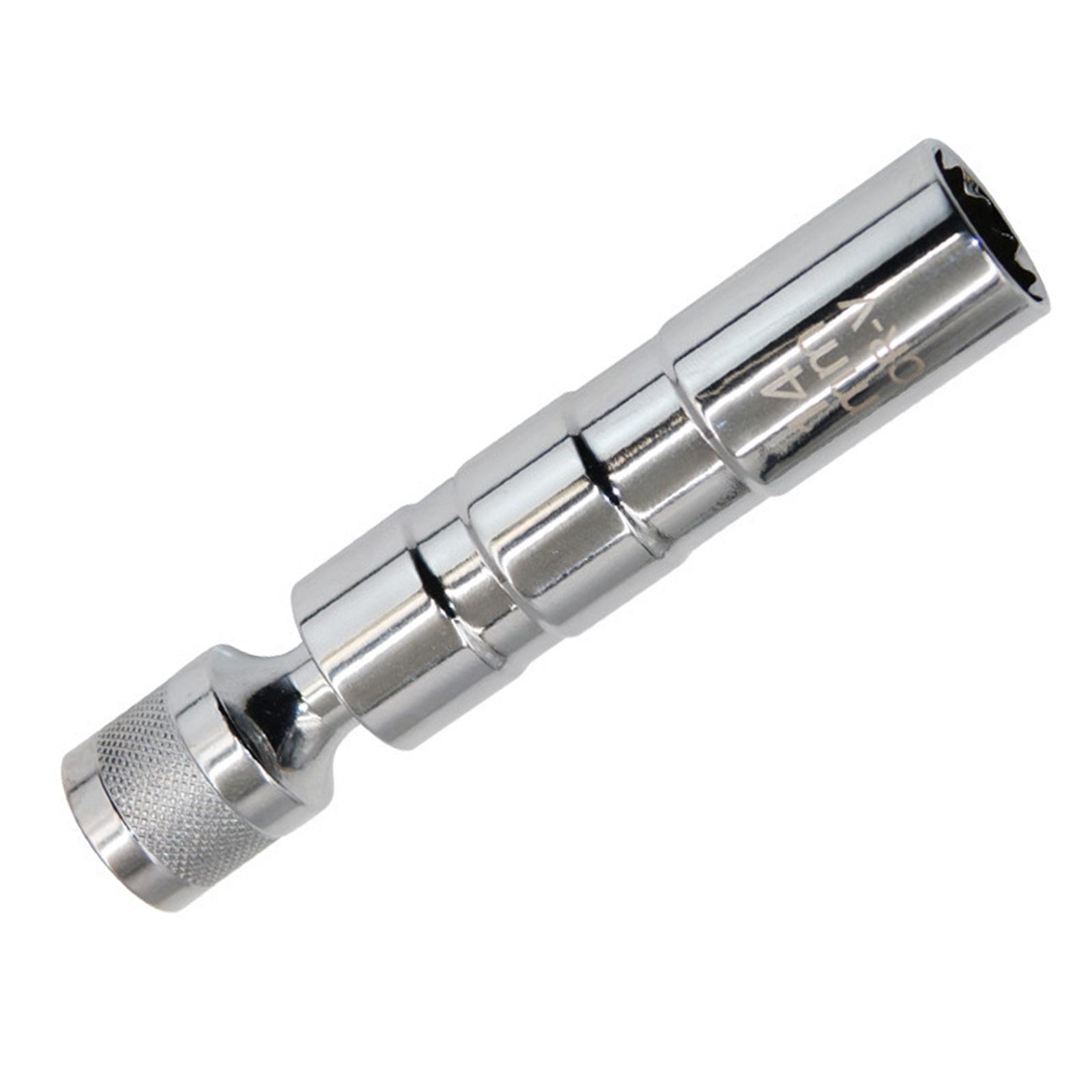 

Universal Magnetic Spark Plugs Socket Adapters Thin Walled Magnetic Spark Plugs Socket Tool Vehicle Maintenace for Engin