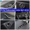Interior Window Glass Lift / Head Lights / Inner Door Armrest Cover Trim Accessories Fit For Volkswagen Jetta Mk7 -