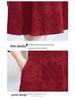 Elegant Jacquard Slimming Long Sleeve Cheongsam Midi Dress for Formal Occasions and Weddings