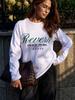 Personality trend versatile autumn new European and American style fashion popular Hong Kong style literary printing pure cotton women