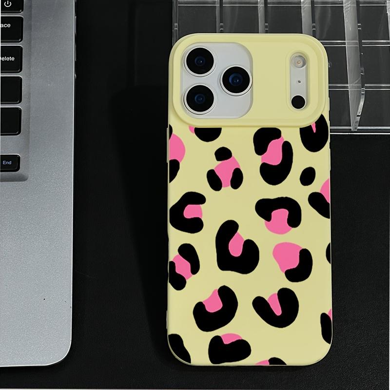 Full screen leopard print phone case suitable for iPhone 17 16 15 14 13 12 11 Pro/Max/Plus anti drop and shockproof back cover