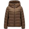 Tamboer Women's Lightweight Hooded Short Down Jacket