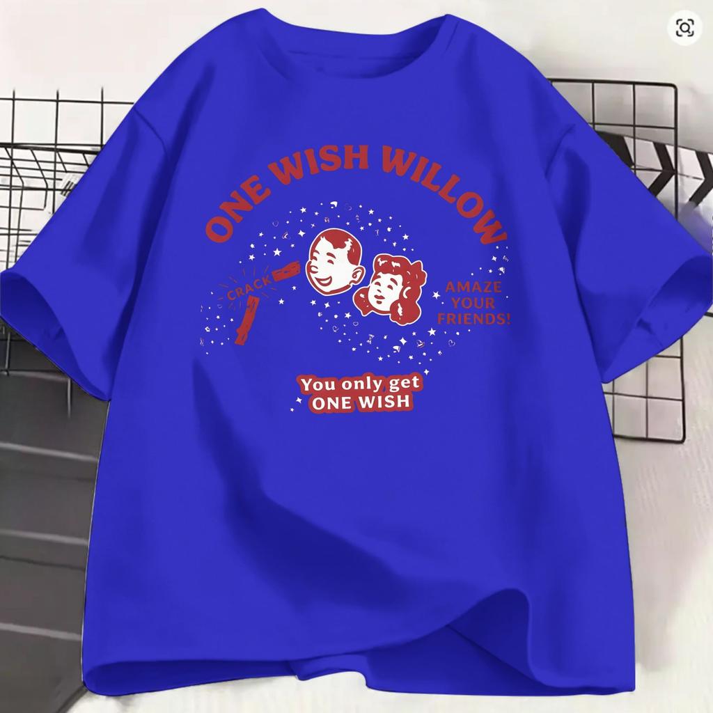 Obsession Movie 2026 TShirts for Unisex One Wish Willow Funny Pure Cotton Tee Shirt Crew Neck Short Sleeve 4XL 5XL 6XL Clothes