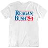 Reagan Bush 84 Elezioni Presidenziali USA Maglietta