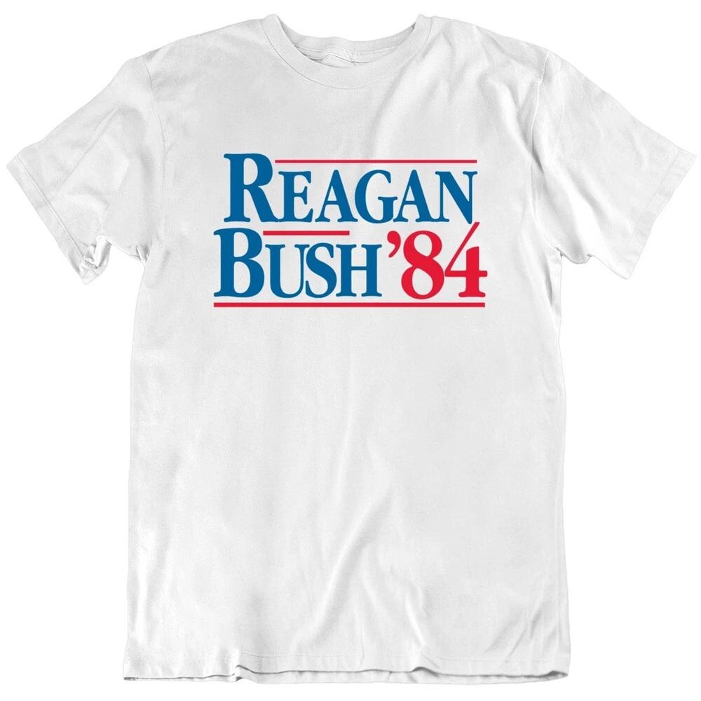 Reagan Bush 84 Elezioni Presidenziali USA Maglietta