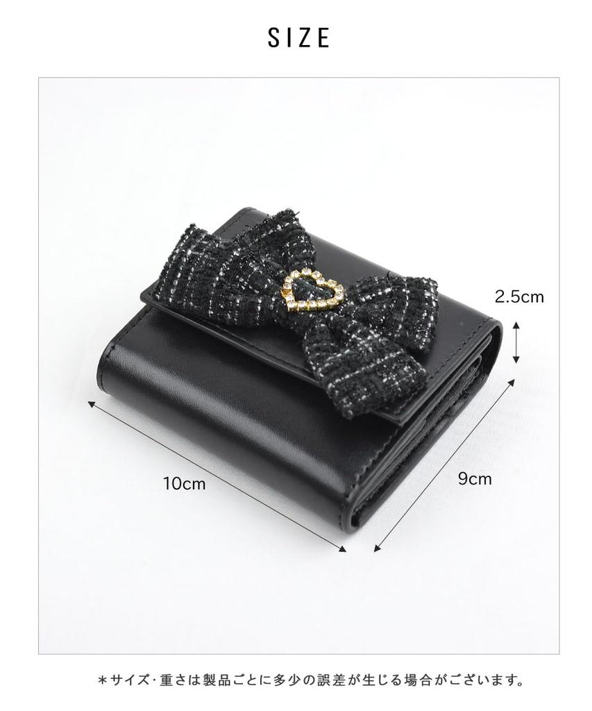 SecretDoor Pink Tri-fold Wallet for Women, Mini Wallet, Small Wallet, Popular, Cute, Thin, Compact, Folding Wallet, Easy to Use, Large Capacity, Coin