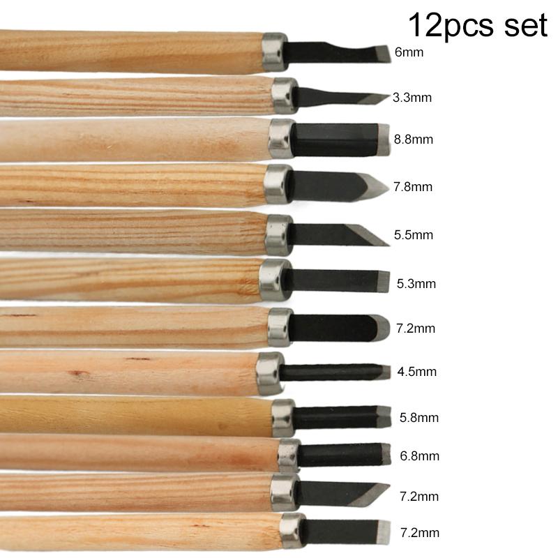 Wooden Handle Carving Knife Electric Carving Pen Household Handmade DIY Tools Sharp Arts Handicrafts Cutting Crafting TMZ