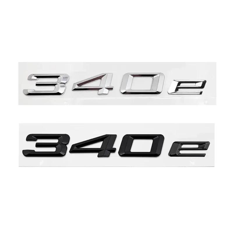 Sticker Emblema Lettere Logo Bagagliaio Auto in ABS per BMW 316e 318e 320e 323e 325e 330e 335e 530e E46 E90 E91 F30 F31 F34 G20 G30