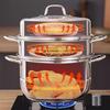 KOBACH Stainless Steel 3-Tier Steamer Pot 30cm