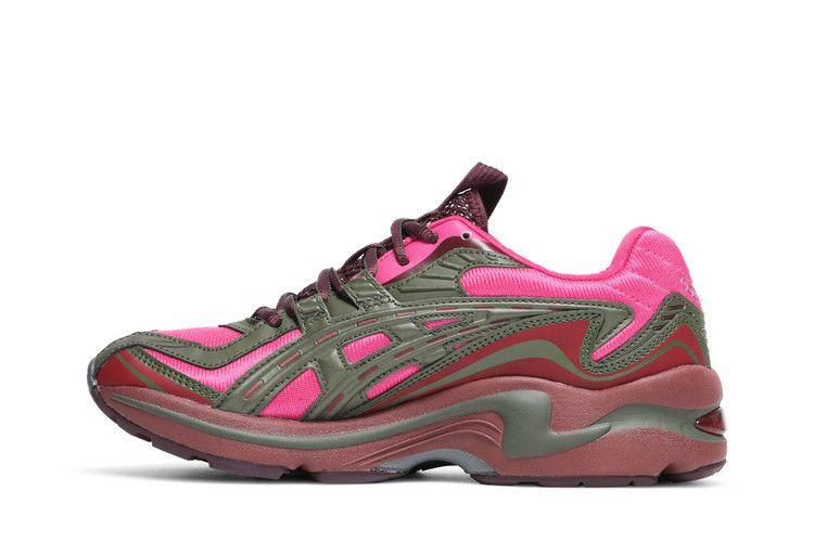Women's Sneakers ASICS FB1-S Gel-Preleus Pink Rave Olive Canvas (Women's) Pink Rave/Olive Canvas