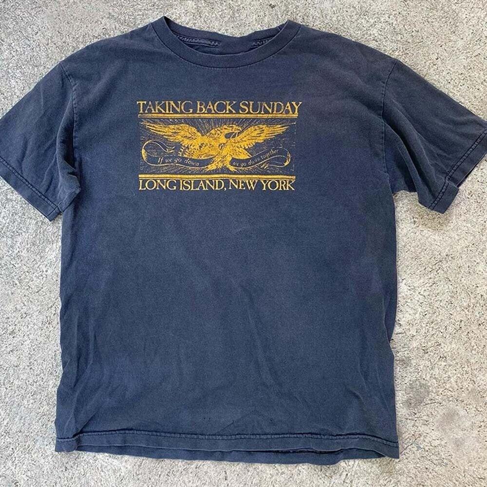 Classic Taking Back Sunday Band Unisex Unisex S-5XL NAVY Shirt  15D540 Unisex T-Shirt XXXXL