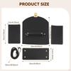 Bag Bases for Crochet Bottom /Shoulder Strap /Flap Cover/Lock Buckle DIY