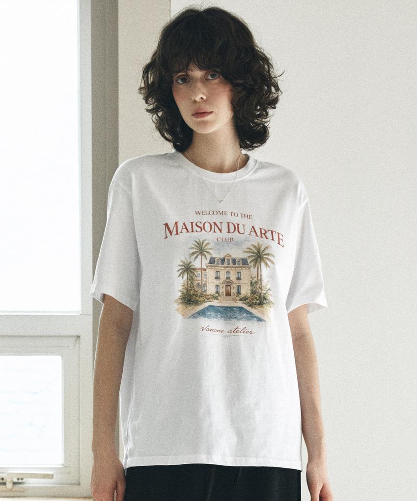 Banwonateullie A3577 Maison Du Arte T-Shirt_White