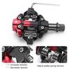 Premium Mountain Bike Pedals Smooth Design High Performances Cycling Pedals Set Corrosions Resistant for Alls Terrains