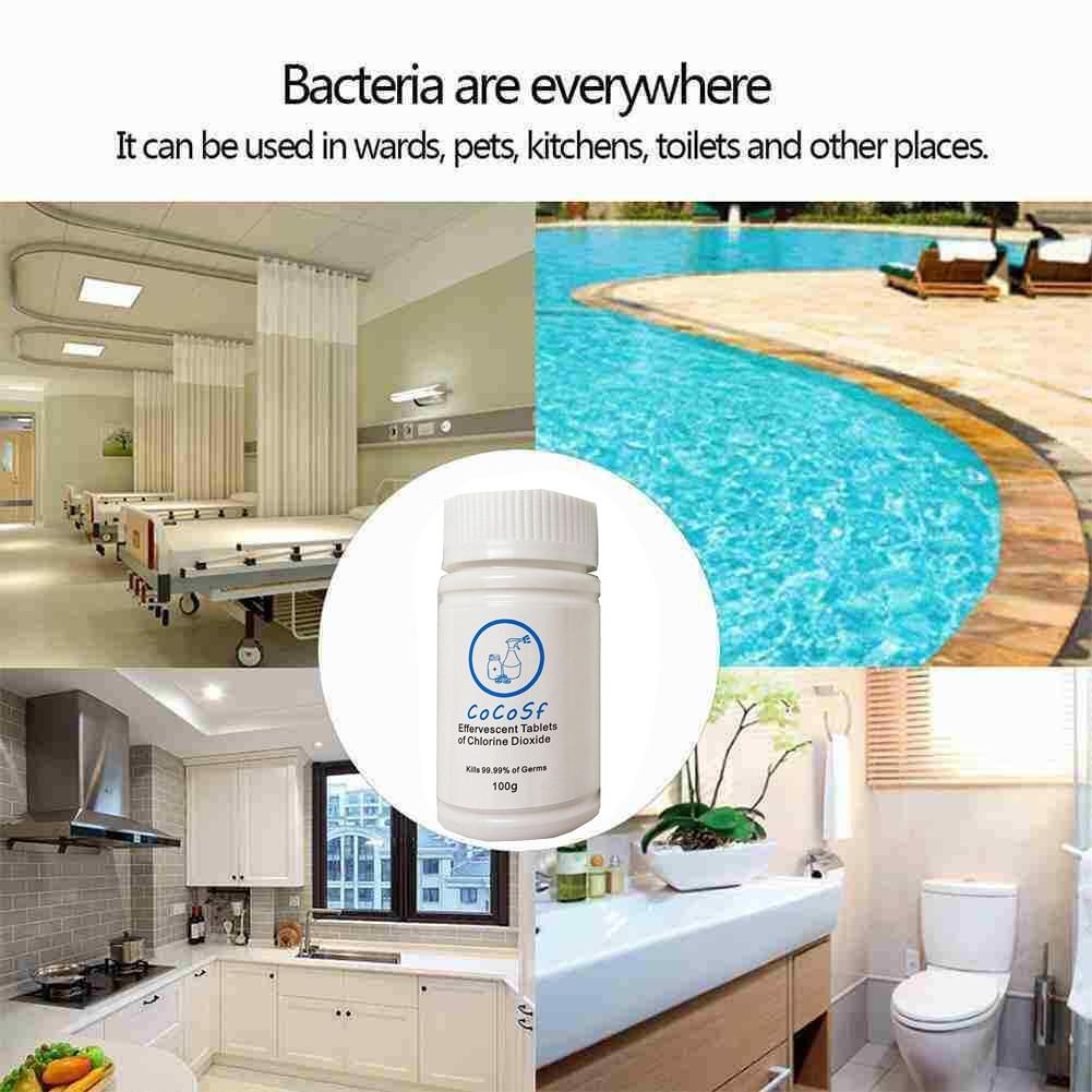 Šumivé tablety do bazénu Čištění Vysoce kvalitní materiál