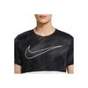 Nike Logo Print Pullover Crew Neck Short Sleeve T-Shirt Men Tops Black White DD1716-060