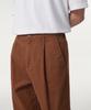 MUSINSA STANDARD One-Pleat Regular Fit Chino Pants [Brick Orange]