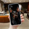 Rottweiler Doberman Guard Dog Phone Case for Motorola Edge 20 30 S30 40 50 Fusion Lite Plus Pro Ultra Neo One Action Zoom Hyper Power Macro Vision