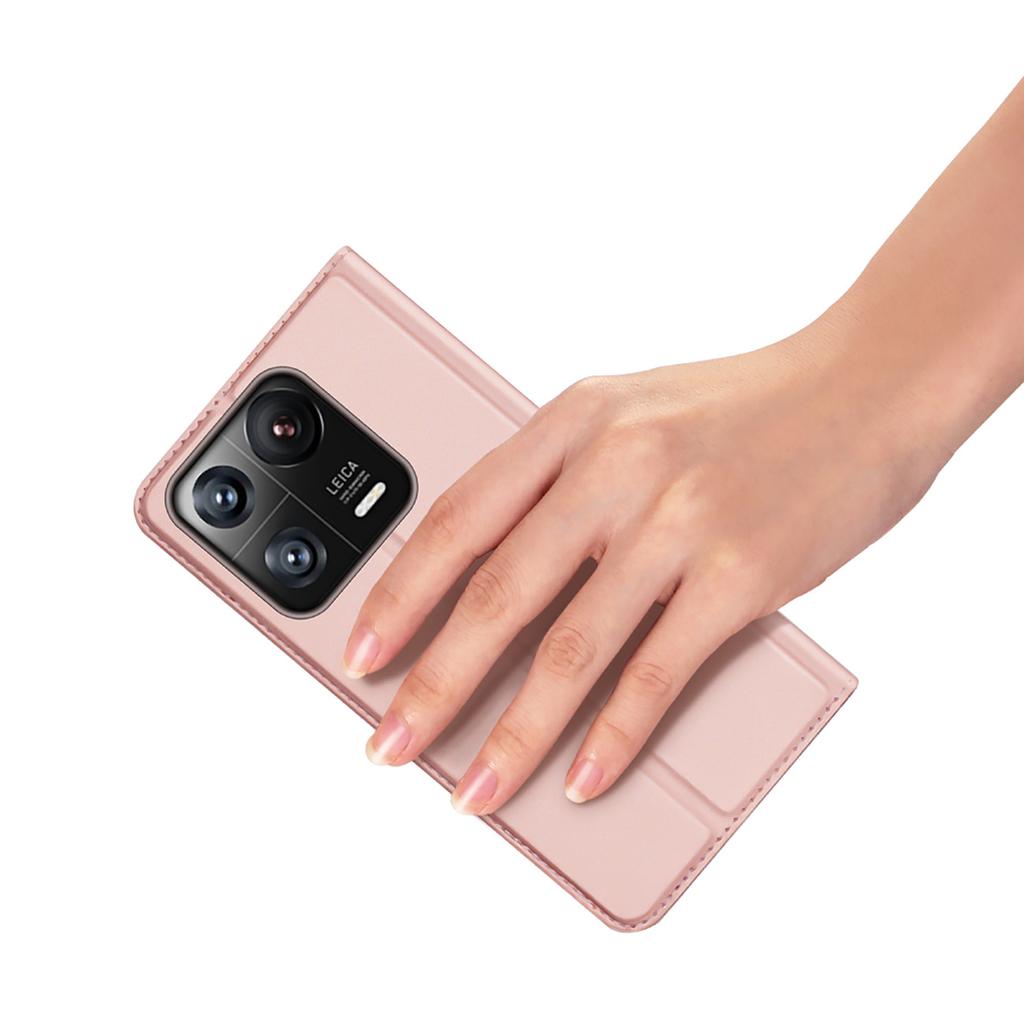 Dux Ducis Skin Pro Flip Wallet Case für Xiaomi 13 Pro - Rosa