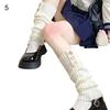 1 Pair Attractive Leg Warmer Socks Knitted Sweet Good Elasticity Warmers