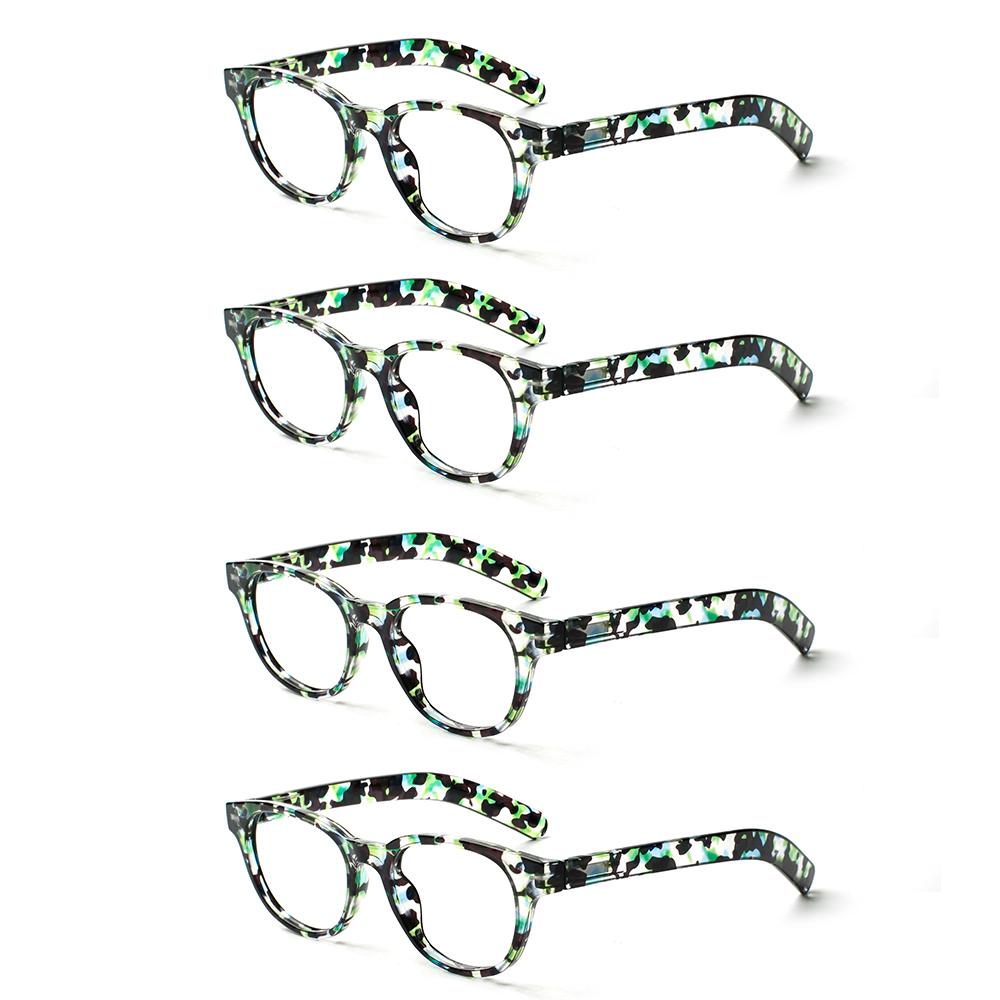 Turezing Fashion Ladies Reading Glasses Personality Print Flower Frame Decorative Eyeglasses +2.0+2.5+3.0+3.5