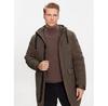 Winter Jacket Geox Velletri M3628N T3031F 3462, Green, Standard Fit