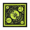 Trifong bandana skull pattern black bandana 100% cotton musketeer grim reaper pattern stylish bandana cap men paisley handkerchief bandana adult