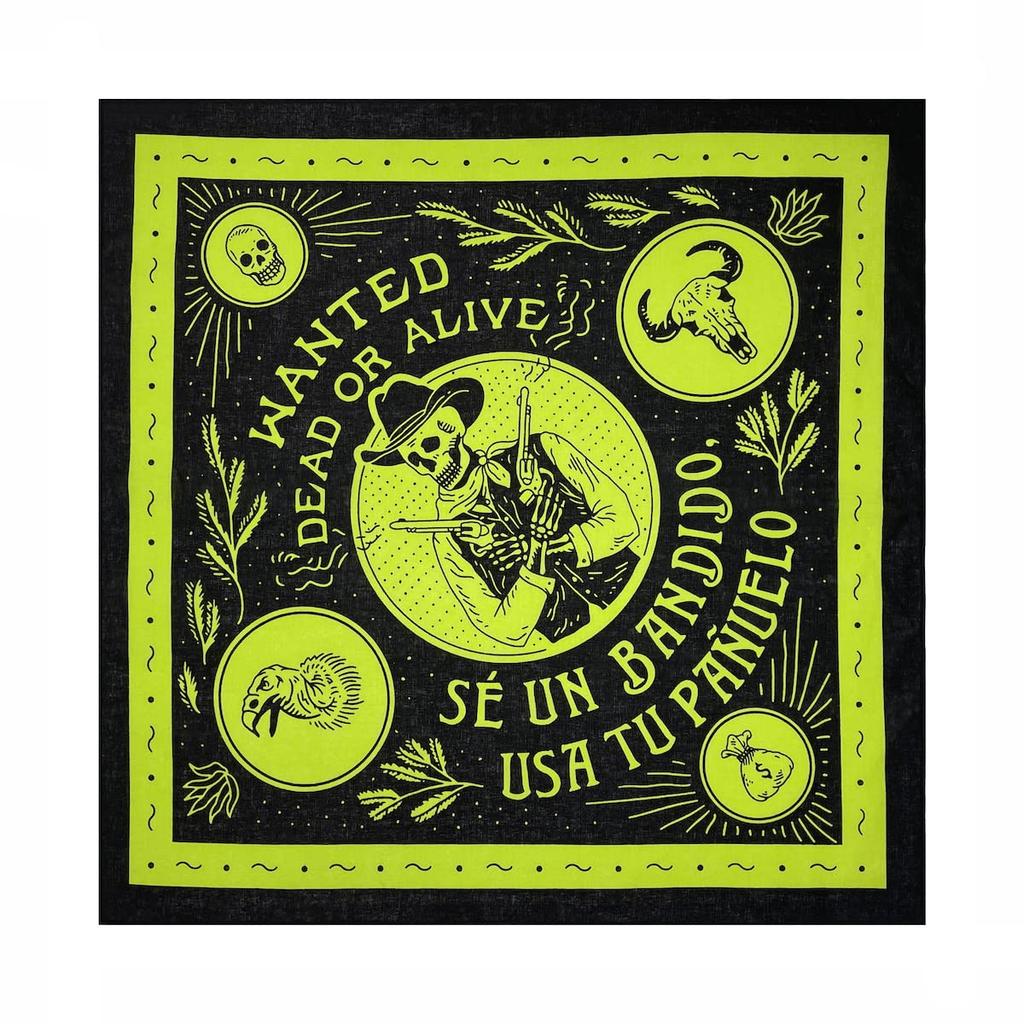 Trifong bandana skull pattern black bandana 100% cotton musketeer grim reaper pattern stylish bandana cap men paisley handkerchief bandana adult