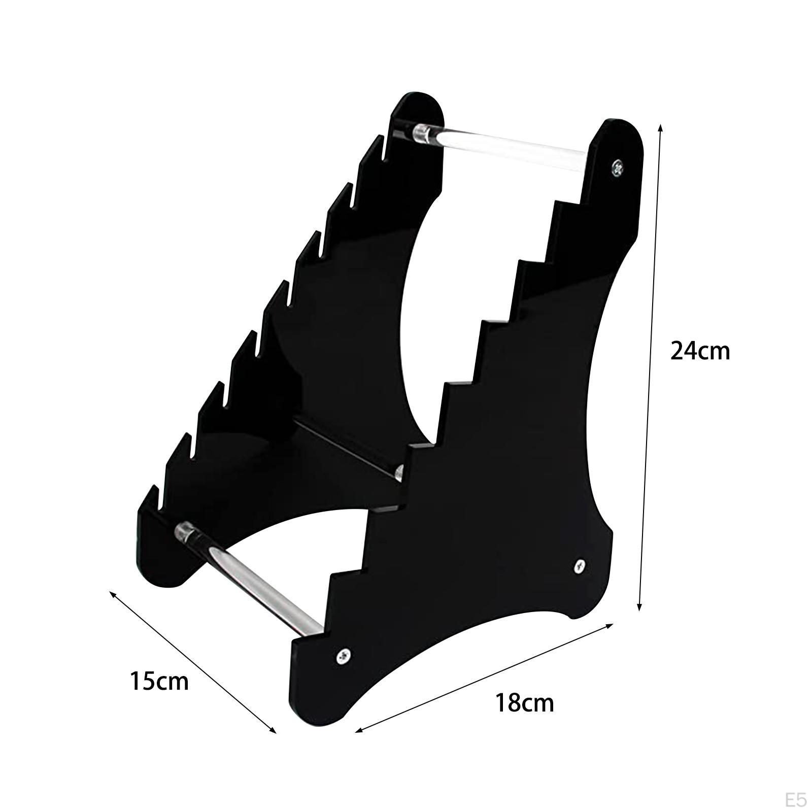 Элегантный держатель ножа с подставкой для меча для коллекционных лезвий clear — фото 7